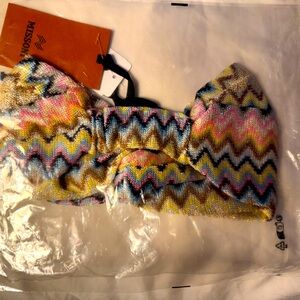 Missoni Zigzag Women’s Knit Headband - multicolor- brand new in packa…